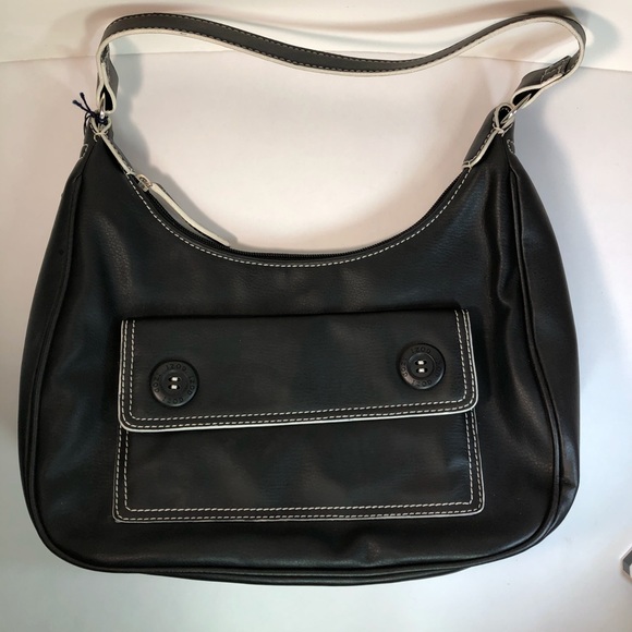 Izod vintage black handbag - Picture 3 of 8